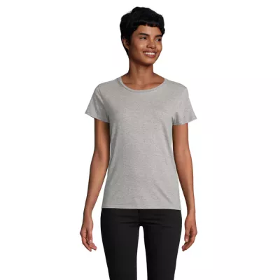 Koszulka organiczna 175 g/m² Sol's PIONEER WOMEN - Szary Melanż (S03579-GM)