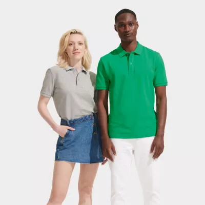 Koszulka polo organiczna 210 g/m² Sol's PEGASE - Wiosenna Zieleń (S04242-EO)