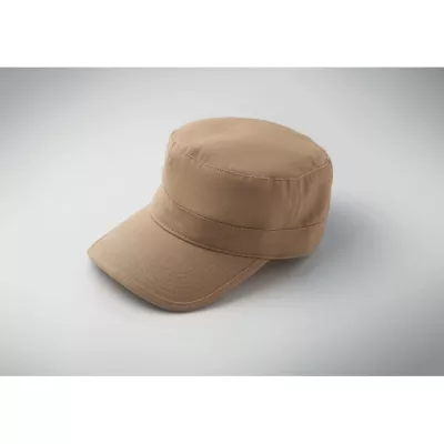 Czapka wojskowa bawełniana 260 g/m² FIELD - Khaki (MO2867-39)