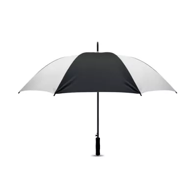 Parasol automatyczny 27" z rączką z EVA SWANSEA - Bialy/Czarny (MO8581-33)