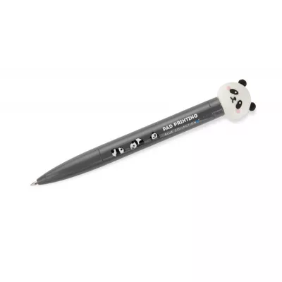 Długopis ze spinerem SKIPPI - Jabłko - szary (19828-14)