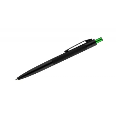 Długopis metalowy z powłoką soft touch i lustrzanym grawerem PAUL - zielony jasny (19746-13)