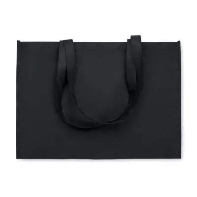 Torba na zakupy z włókniny RPET 80 g/m² KAIMONO - Czarny (MO2193-03)