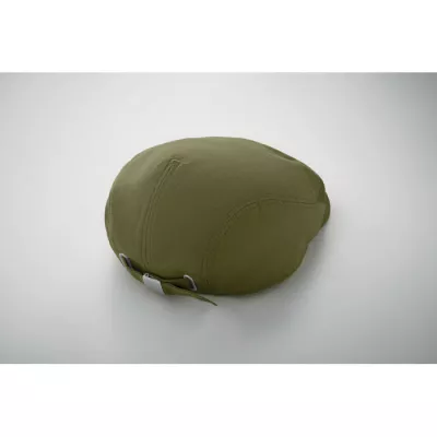 Czapka kaszkiet z bawełny twill 235 g/m² FLAT PEAK - Zieleń Wojskowa (MO2850-49)