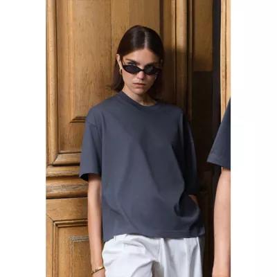 Koszulka damska oversize 180 g/m² Sol's BOXY WOMEN - Mysi Szary (S03807-MU)