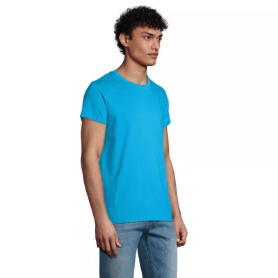 Koszulka męska organiczna 150 g/m² Sol's CRUSADER MEN - Aqua (S03582-AQ)