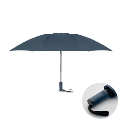 Parasol odwrotny składany 23" z RPET AGUMBE - Niebieski (MO2925-04)