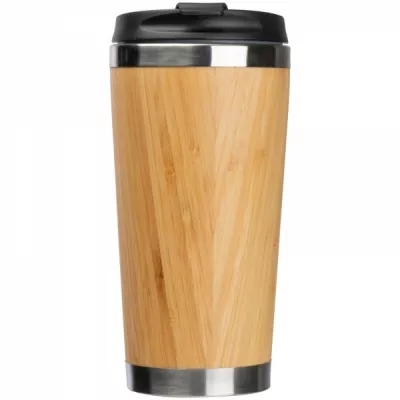 Kubek termiczny BAMBOOGARDEN 400 ml - beżowy (156413)