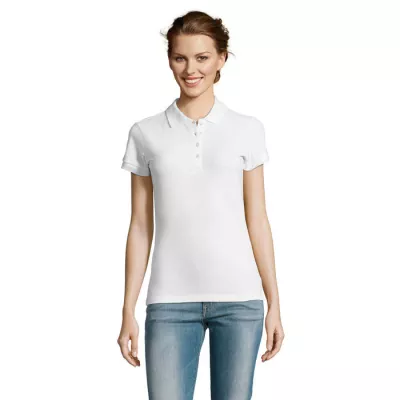Koszulka polo damska piqué 210 g/m² Sol's PEOPLE - Bialy (S11310-WH)