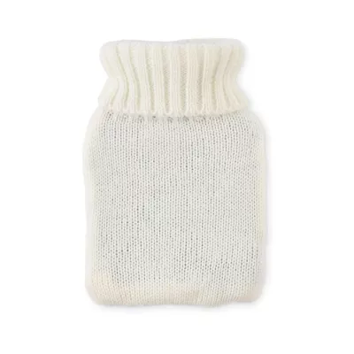 Termofor 400 ml w dzianinowym pokrowcu TOASTY - Bezowy (MO2720-13)