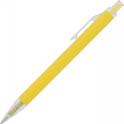 Długopis aluminiowy z recyklingu i RPET EUGENE - żółty (1547308)
