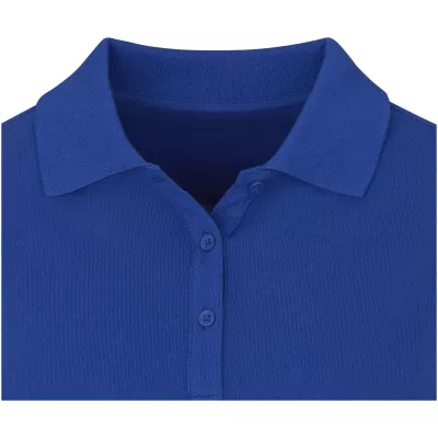 Damskie polo Oakville z długim rękawem - Niebieski (38087-BLUE)