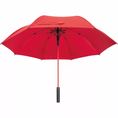 Parasol automatyczny 120 cm DARREN - czerwony (4537705)