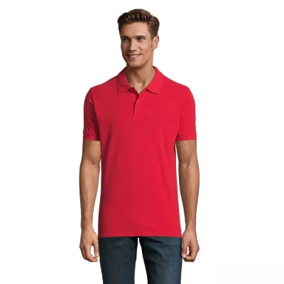 Koszulka polo męska piqué 180 g/m² Sol's PERFECT MEN - Czerwony (S11346-RD)