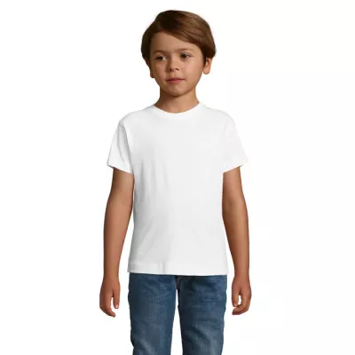 Koszulka dziecięca 150 g/m² Sol's REGENT FIT KIDS - Bialy (S01183-WH)