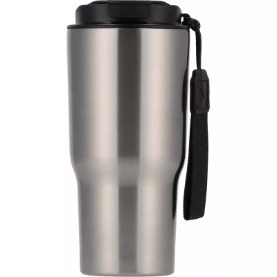 Kubek termiczny 550 ml ze stali z recyklingu DANA - szary (8523907)