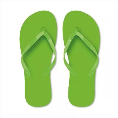 Klapki plażowe rozmiar M (36–39) HONOLULU - Limonka (MO2587-48)
