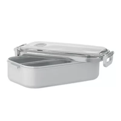 Lunchbox z PP ze stalowym wkładem 750 ml HOAGIE - Szary (MO2770-07)