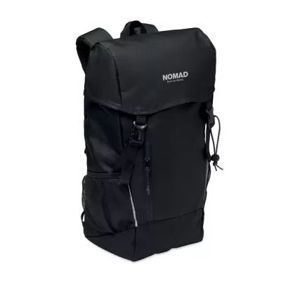 Plecak z RPET na laptop 15" 15 l SIENA - Czarny (MO3103-03)