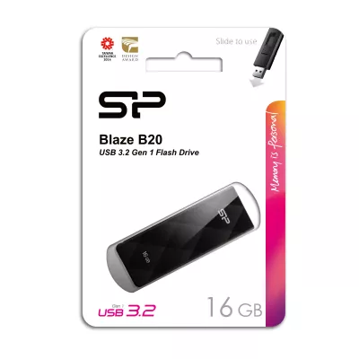 Pendrive B20, 32GB 3.0 Silicon Power - czarny (EG 812003 16GB)