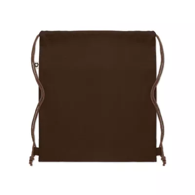 Worek z bawełny z recyklingu 220 g/m² PANDA BAG - Czekolada (MO6550-41)