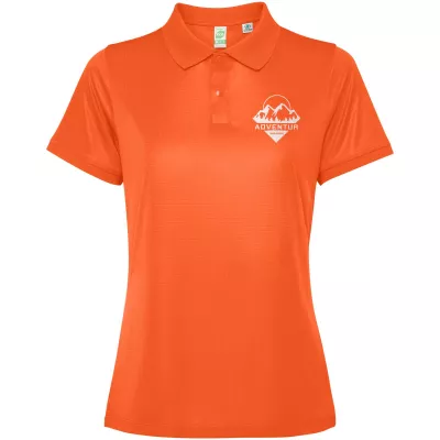 Tormo damskie polo z krótkim rękawem - Fire orange (R0401-FIREORAN)