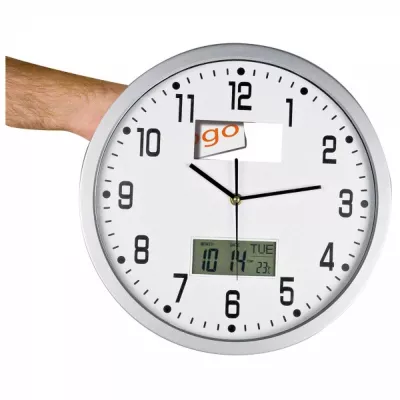 Zegar ścienny CrisMa FRED - biały (4124006)