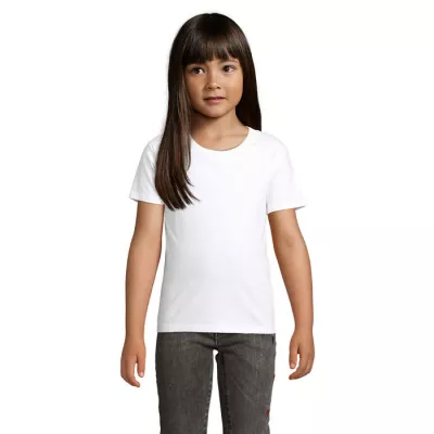 Koszulka dziecięca organiczna Sol's PIONEER KIDS - Bialy (S03578-WH)