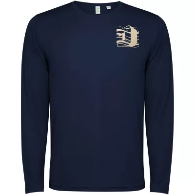 Estorii męska koszulka z długim rękawem - Navy Blue (R0432-NAVYBLUE)