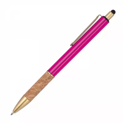 Długopis metalowy touch pen MARIAN - różowy (1369011)