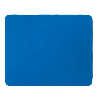 Koc polarowy RPET 120x150 cm 130 g/m² BOGDA - Niebieski (MO6805-37)