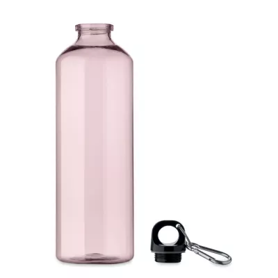 Butelka z RPET z karabińczykiem 750 ml MOSS RE750 - Przezroczysty Rózowy (MO2804-31)