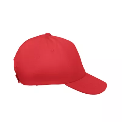 Czapka z daszkiem dziecięca 180 g/m² BUZZ KIDS - Czerwony (MO2346-05)