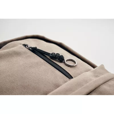 Plecak na laptop 15" z recyklingu 450 g/m² LEIRUR - Sznur (MO2391-65)