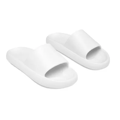Klapki basenowe unisex z EVA rozmiar 40–41 EVASLIDE - Bialy (MO2897-06)