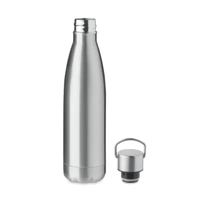 Butelka termiczna stalowa z uchwytem 500 ml ARCTIC - Srebrny Mat (MO6896-16)