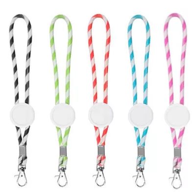 Regulowana smycz sznurkowa z karabińczykiem - Czerwony (IP14082152)