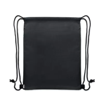 Worek ze sznurkiem z RPET 600D z kieszenią BANGKOK BAG - Burgund (MO2639-02)