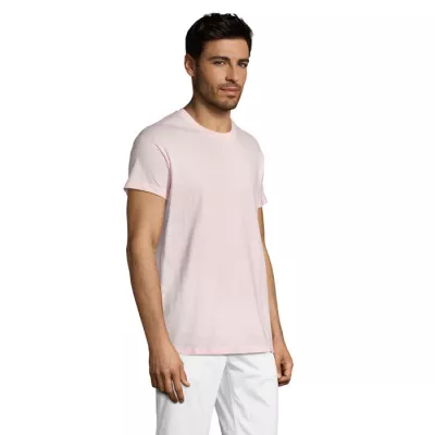 Koszulka unisex bawełniana 150 g/m² Sol's REGENT - Medium Pink (S11380-MP)