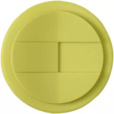 Americano® 350 ml tumbler with spill-proof lid - Biały-Limonka (21069505)