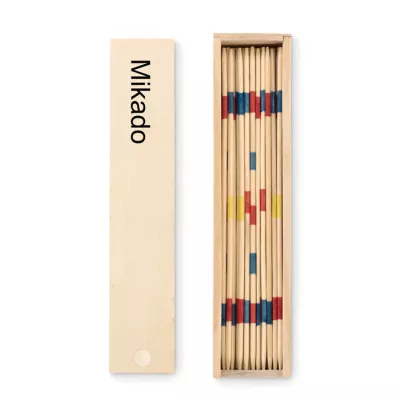Bierki mikado w drewnianym pudełku MINI MIKADO - Drewna (MO9189-40)