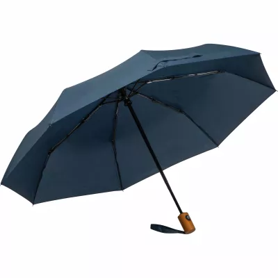 Parasol automatyczny Ø100 cm rPET IPSWICH - granatowy (322344)
