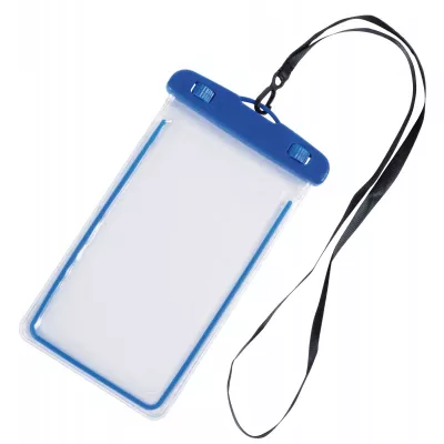 Torebka na telefon DIVER - niebieski, transparentny (56-0404926)