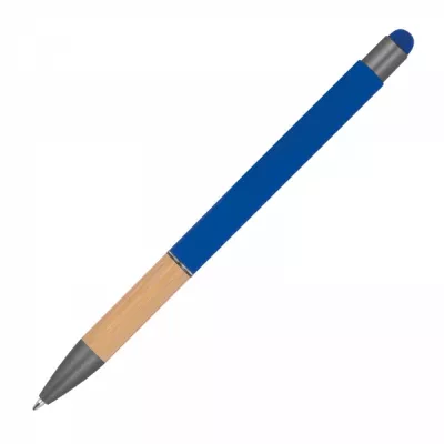 Długopis metalowy touch pen soft touch BRYGIDA - niebieski (1358104)