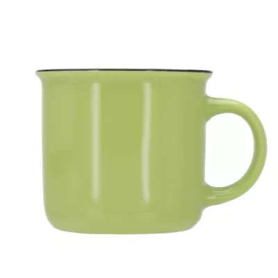 Kubek ceramiczny 350 ml - zielony (8084309)