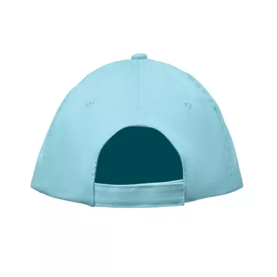 Czapka z daszkiem 5-panelowa z bawełny 180 g/m² SUNNY - Baby Blue (MO2345-66)