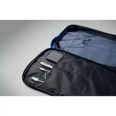 Plecak kabinowy z RPET na laptop 15" FLYSAFE - Niebieski (MO2840-37)