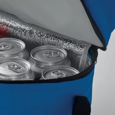 Torba termiczna z 2 przegrodami z poliestru 600D CASEY - Niebieski (MO8949-37)