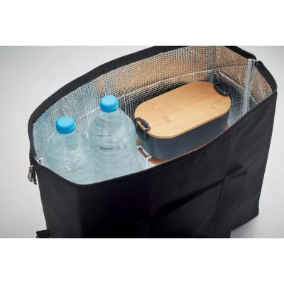 Torba chłodząca RPET 300D 37 l KIRA - Czarny (MO2518-03)