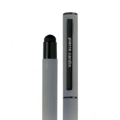 Pióro kulkowe touch pen soft touch CELEBRATION Pierre Cardin - szary (B0300608IP307)